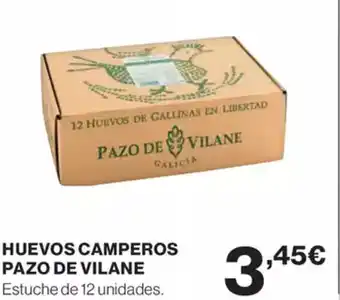 El Corte Inglés Huevos camperos pazo de vilane oferta