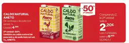 El Corte Inglés ANETO Caldo natural oferta