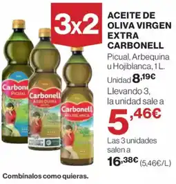 El Corte Inglés CARBONELL Aceite de oliva virgen extra oferta