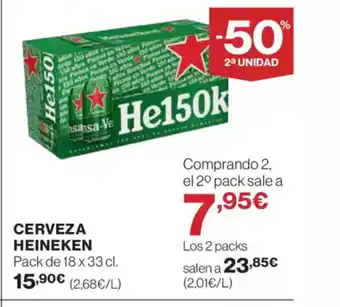 El Corte Inglés HEINEKEN Cerveza oferta