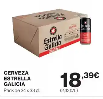 El Corte Inglés ESTRELLA GALICIA Cerveza oferta