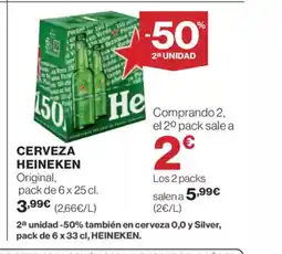 El Corte Inglés HEINEKEN Cerveza oferta