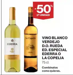 El Corte Inglés Vino blanco verdejo d.o. rueda oferta