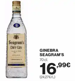 El Corte Inglés SEAGRAM'S Ginebra oferta