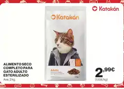 El Corte Inglés Alimento seco completo para gato adulto oferta