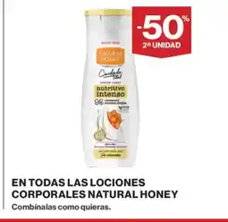 El Corte Inglés En todas las lociones corporales natural oferta