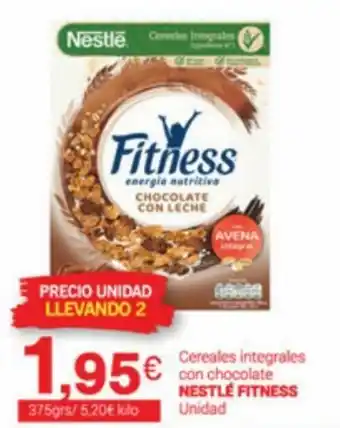 Supermercados Plaza Nestlé Fitness Cereales Integrales Con Chocolate Unidad oferta