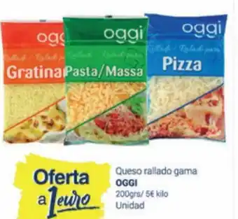 Supermercados Plaza Oggi Queso Rallado Gama 200grs oferta