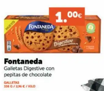 Supermercados Plaza Fontaneda Galletas Digestive Con Pepitas de Chocolate oferta