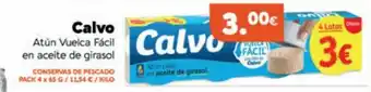 Supermercados Plaza Calvo Atún Vuelca Fácil En Aceite De Girasol oferta