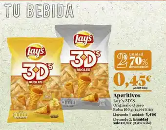 Gadis 2a Unidad 70% Descuento Aperitivos Lay's 3d's oferta