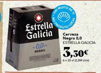 Gadis Cerveza Negra 0.0 Estrella Galicia oferta