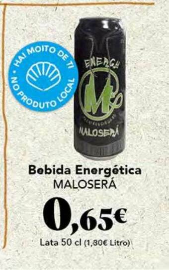 Gadis Bebida Energética Malosera oferta