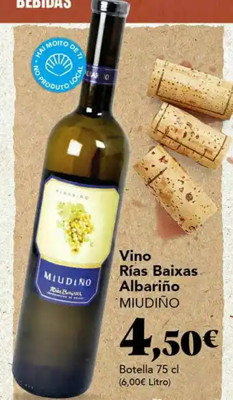Gadis Vino Rías Baixas Albariño Miudiño oferta