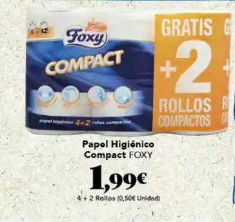 Gadis Papel Higénico Compact Foxy oferta