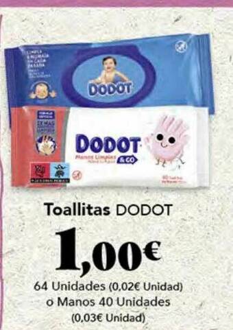 Gadis Toallitas Dodot oferta