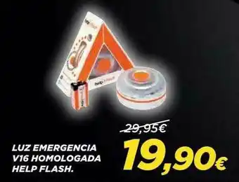 Hipercor Luz Emergencia V16 Homologada Help Flash oferta