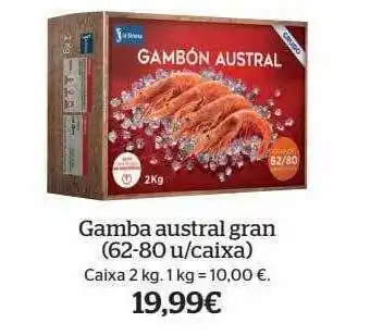 La Sirena Gamba Austral Gan oferta
