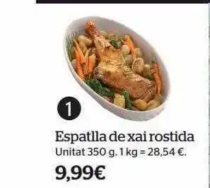 La Sirena Espatlla De Xai Rostida oferta