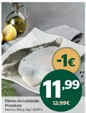 La Sirena Filetes De Rodaballo Premium oferta