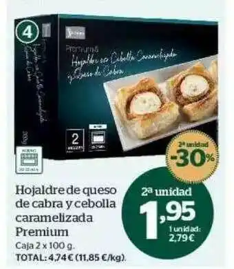 La Sirena 2a Unidad -30% Hojaldre De Queso De Cabra Y Cebolla Caramelizada Premium oferta