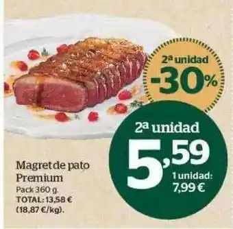La Sirena 2a Unidad -30% Magret De Pato Premium oferta