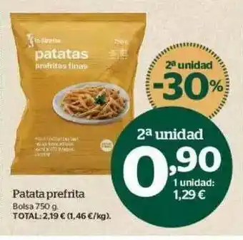 La Sirena 2a Unidad -30% Patata Prefrita oferta