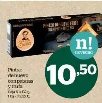 La Sirena Pintxo De Huevo Con Patatas Y Trufa oferta
