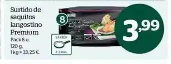 La Sirena Surtido De Saquitos Langostino Premium oferta
