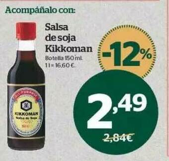 La Sirena Salsa De Soja Kikkoman oferta