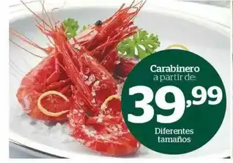 La Sirena Carabinero oferta