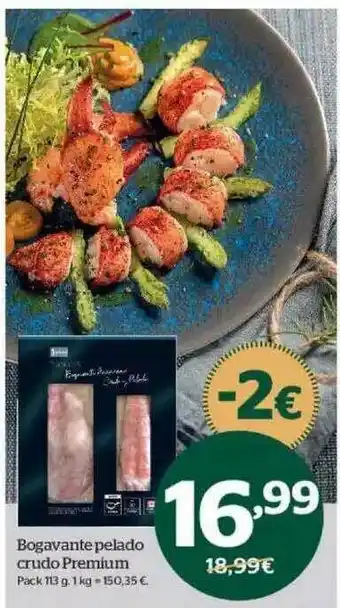 La Sirena Bogavante Pelado Crudo Premium oferta
