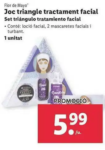 Lidl Flor De Mayo Joc Tirangle Tractament Facial oferta