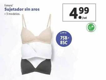 Lidl Esmara Sujetador Sin Aros oferta