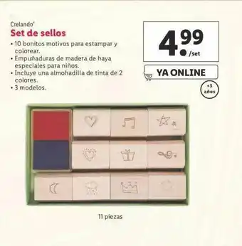 Crelando Set De Sellos