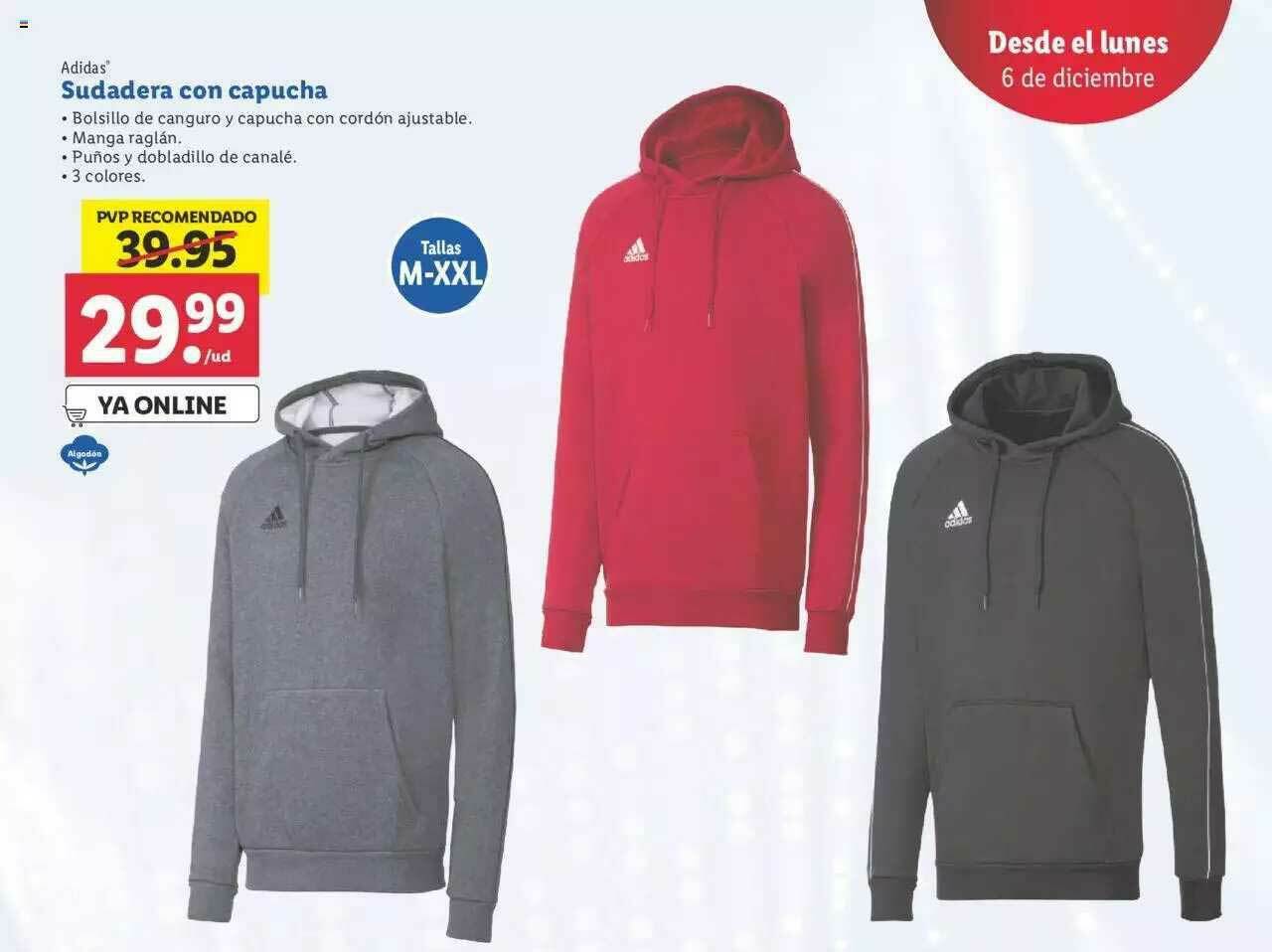 El precio y las condiciones de Lidl están en el catálogo o el sitio web que  dirigen.