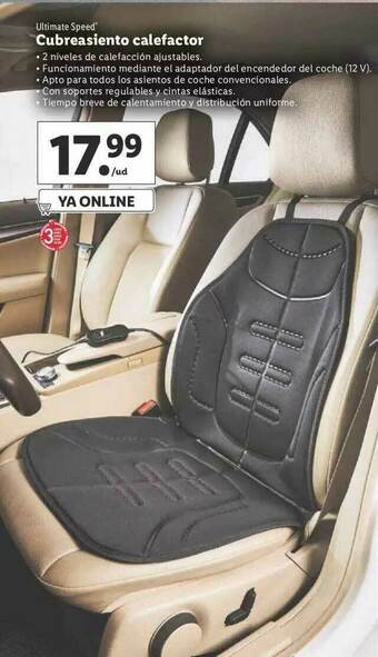 Lidl Ultimate Speed Cubreasiento Calefactor oferta