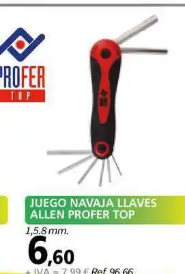 Coferdroza Juego Navaja Llaves Allen Profer Top oferta