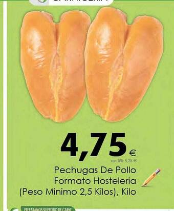 Cash Ifa Pechugas De Pollo Formato Hosteleria oferta
