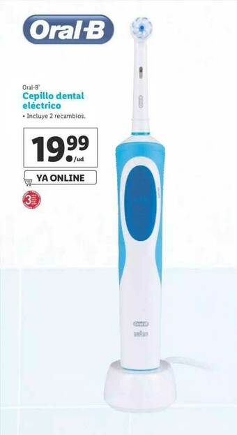 Lidl Oral-b Cepillo Dental Eléctrico oferta