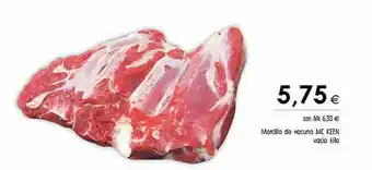 Cash Ifa Morcillo De Vacuno Mc Keen oferta