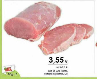 Cash Ifa Cinta De Lomo Formato Hosteleria Pieza Entera oferta
