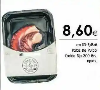 Cash Ifa Potas De Pulpo Cocido oferta