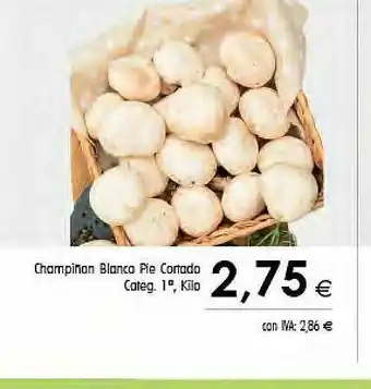 Cash Ifa Champiñon Blanco Pie Cortado oferta