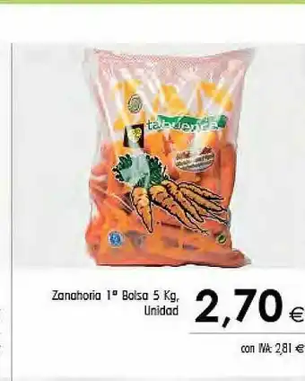 Cash Ifa Zanahoria 1a Bolsa 5kg oferta