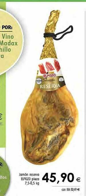 Cash Ifa Jamón Reserva Elpozo oferta