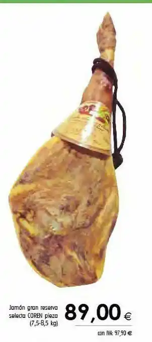 Cash Ifa Jamón Gran Reserva Selecta Coren oferta