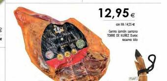 Cash Ifa Centro Jamón Serrano Torre De Nuñez Duroc Reserva oferta