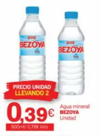 Bezoya Agua Mineral Unidad 500 ml