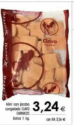 Cash Ifa Min San Jacobo Congelado Clavo Carnicos oferta